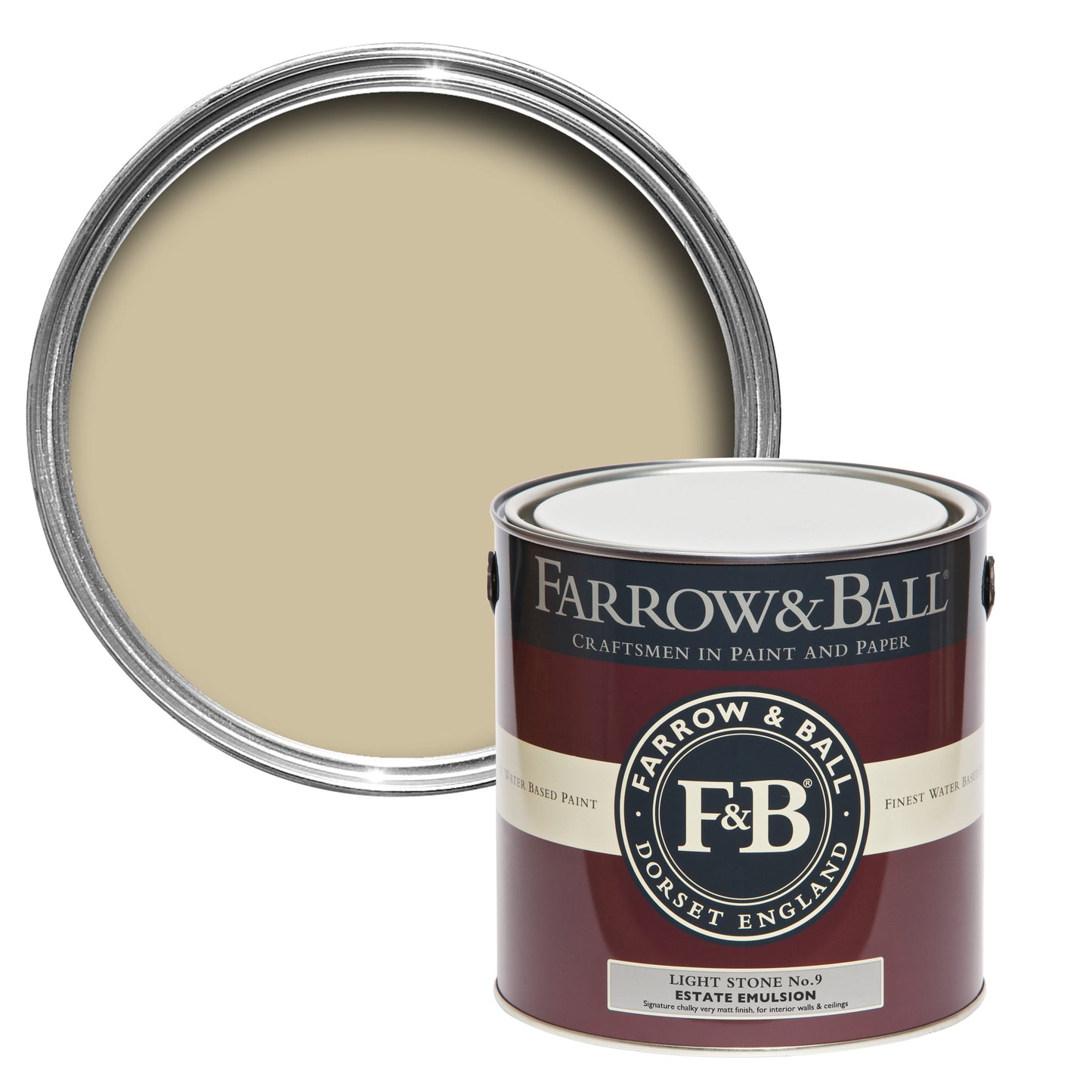 Farrow & Ball Light Stone No. 9 - Limewash 5L