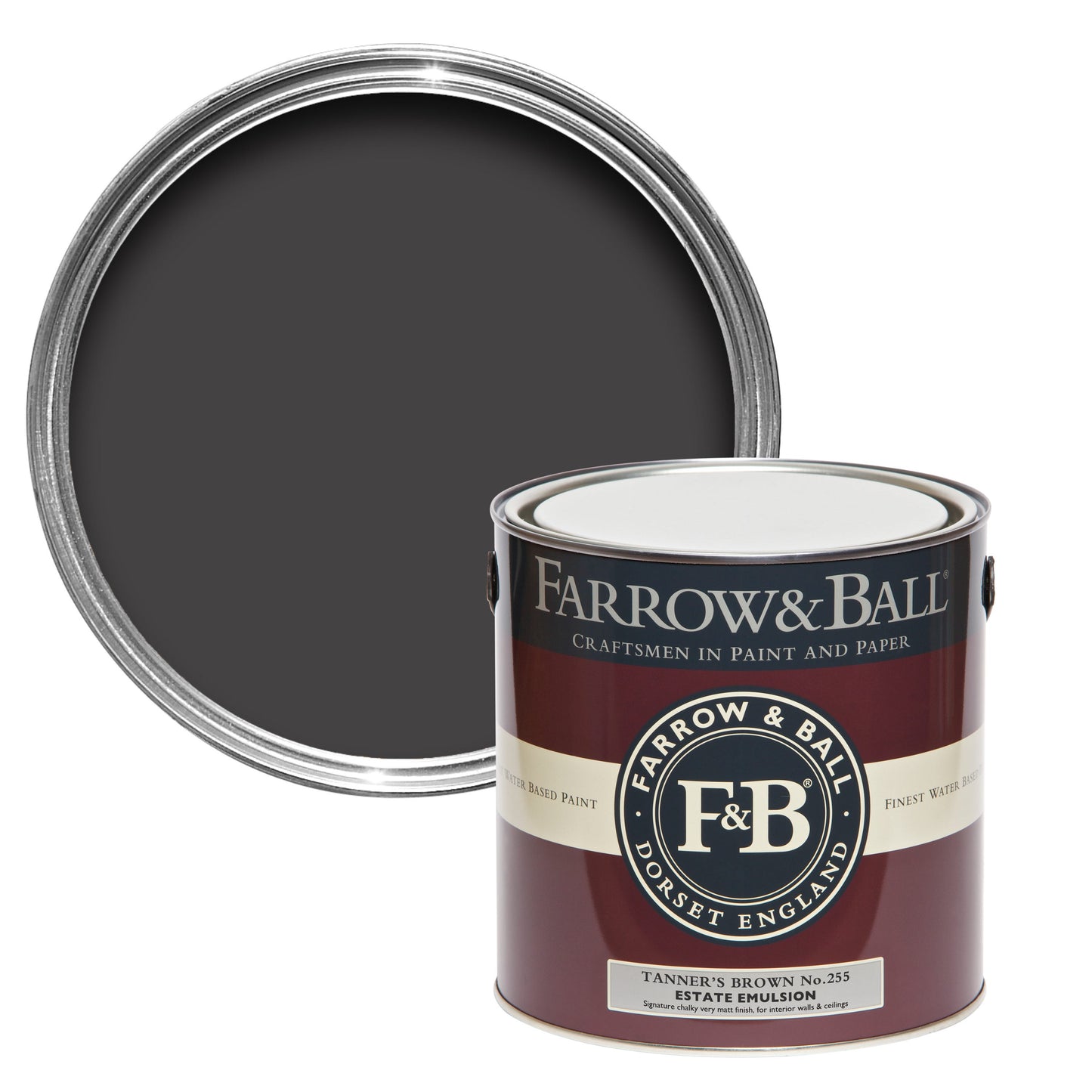 Farrow & Ball Tanner's Brown No. 255 - Full Gloss 750ml