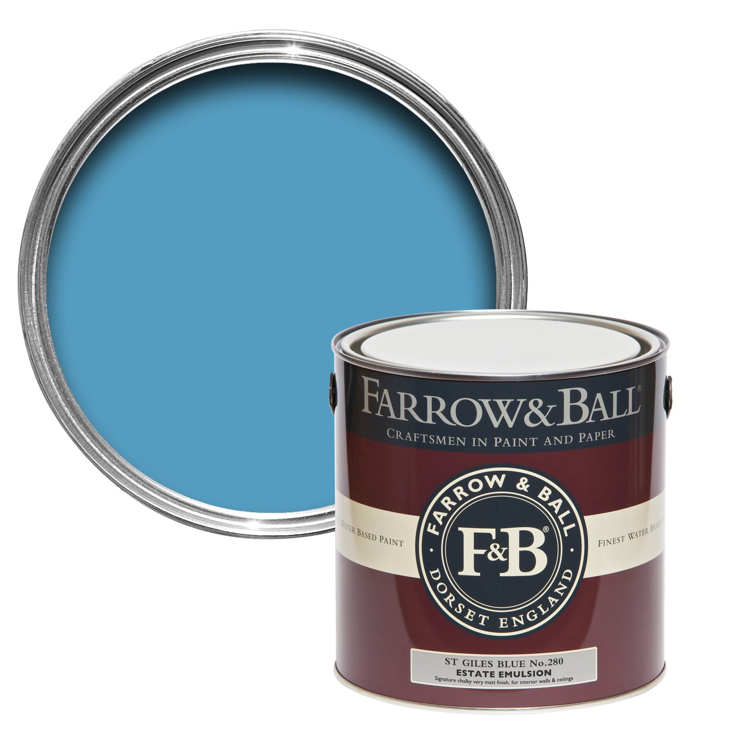 Farrow & Ball St Giles Blue No. 280 - Full Gloss 750ml