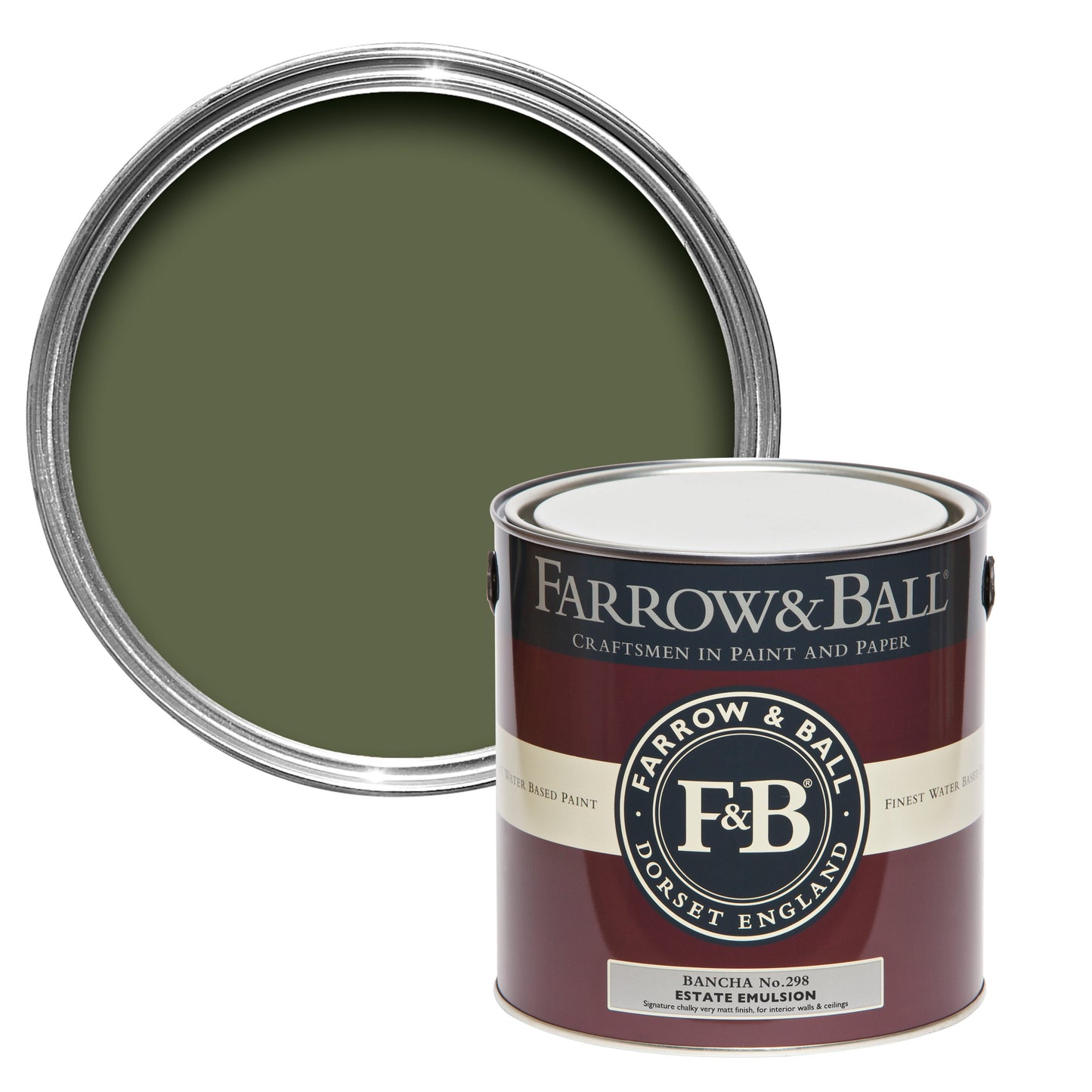 Farrow & Ball Bancha No. 298 - Estate Emulsion 5L