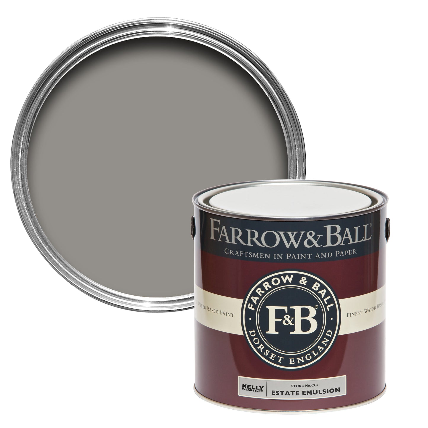 Farrow & Ball Stoke No. CC7 - Modern Eggshell 750ml