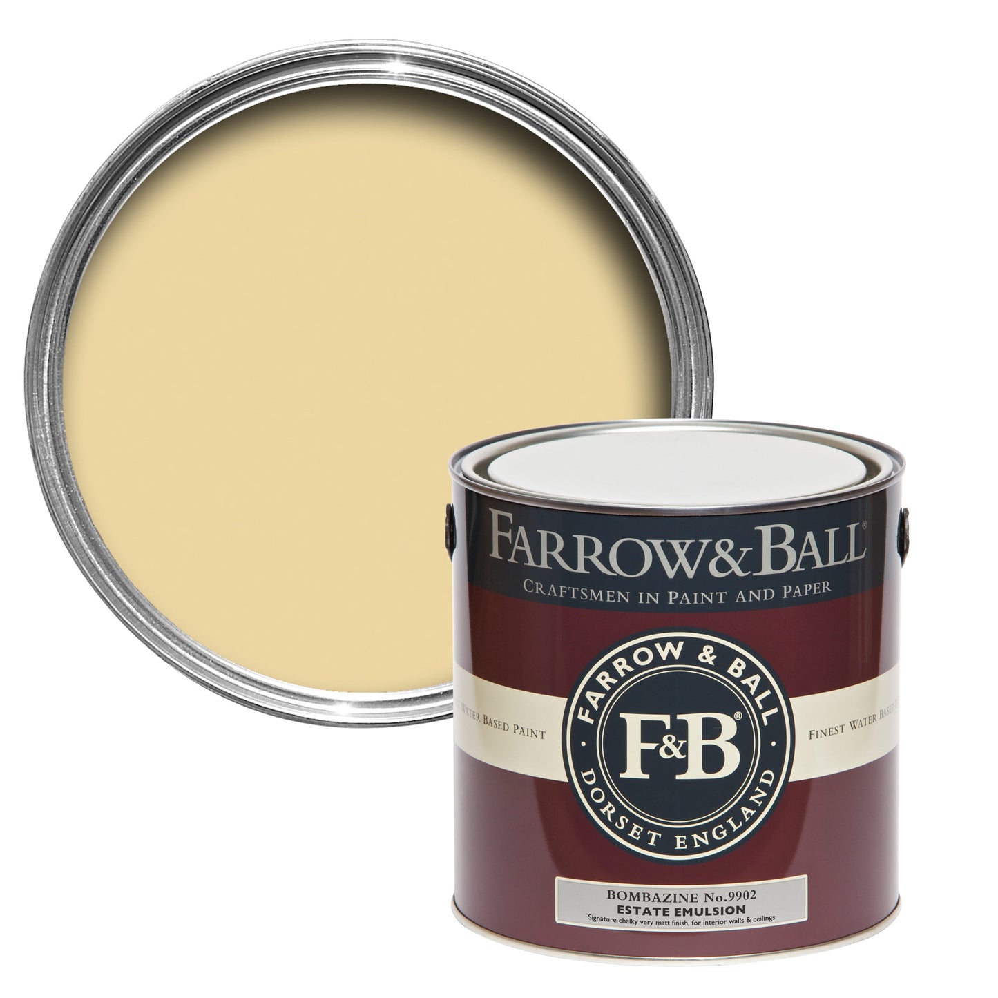 Farrow & Ball Bombazine No. 9902 - Flat Eggshell 5L