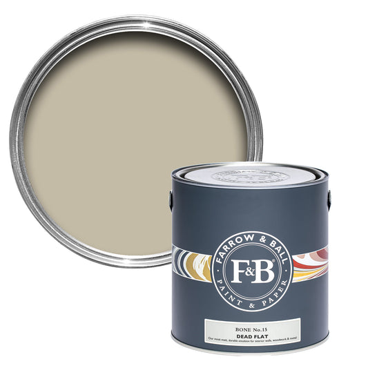 Farrow & Ball Bone No. 15 - Dead Flat 750ml