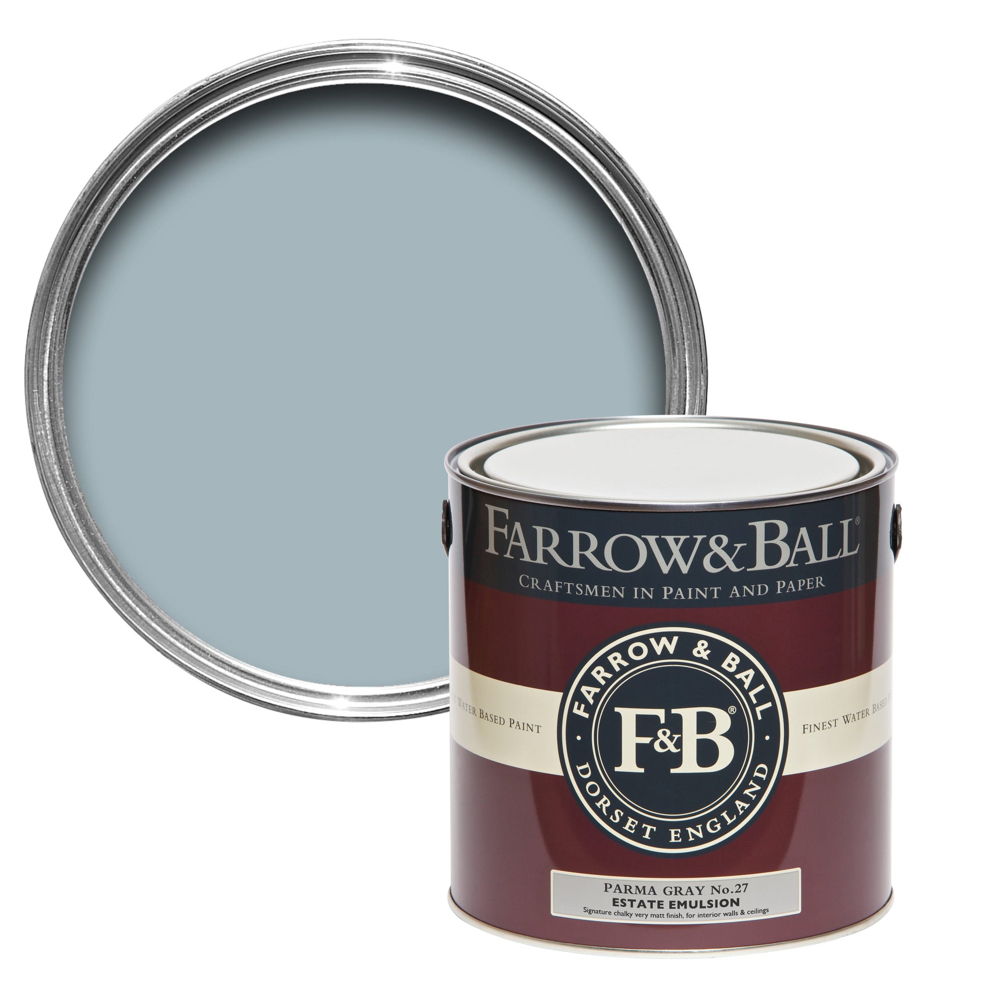Farrow & Ball Parma Gray No. 27 - Estate Emulsion 100ml