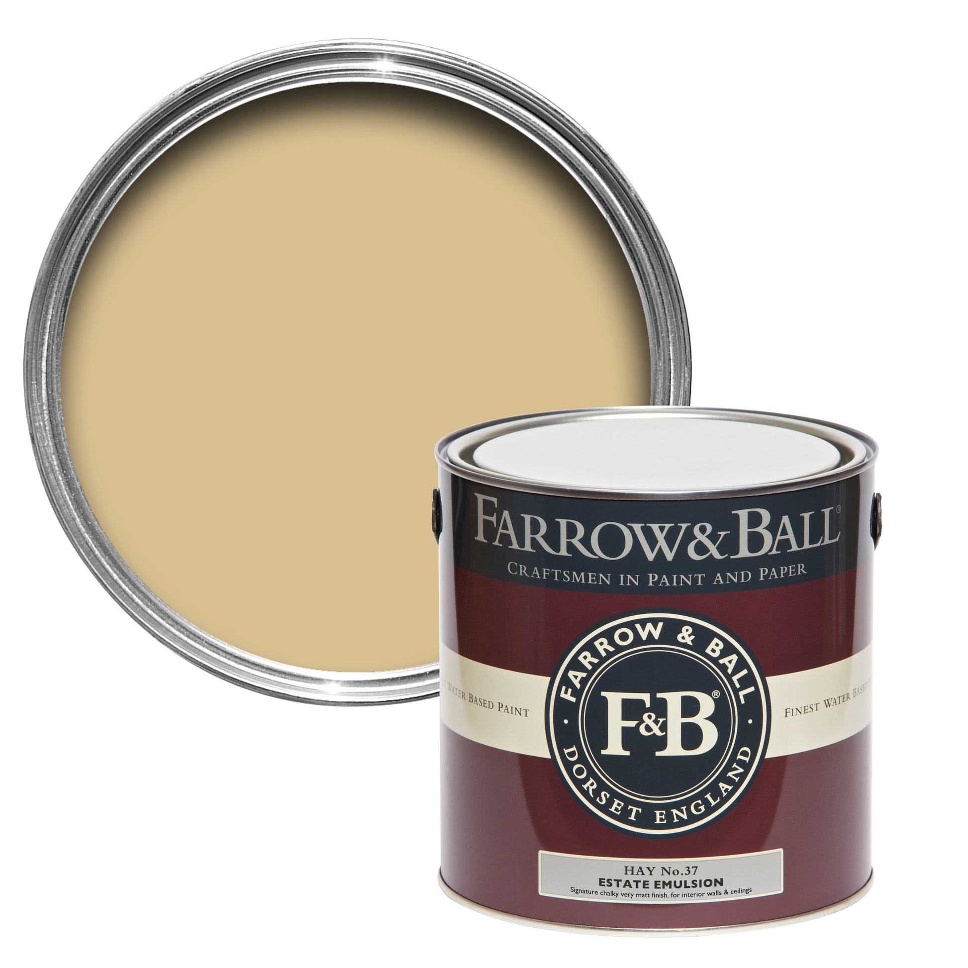 Farrow & Ball Hay No. 37 - Modern Eggshell 5L