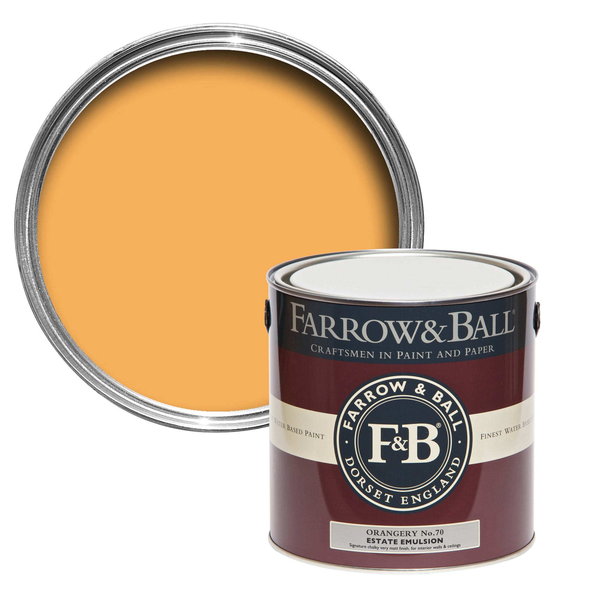 Farrow & Ball Orangery No. 70 - Modern Eggshell 5L