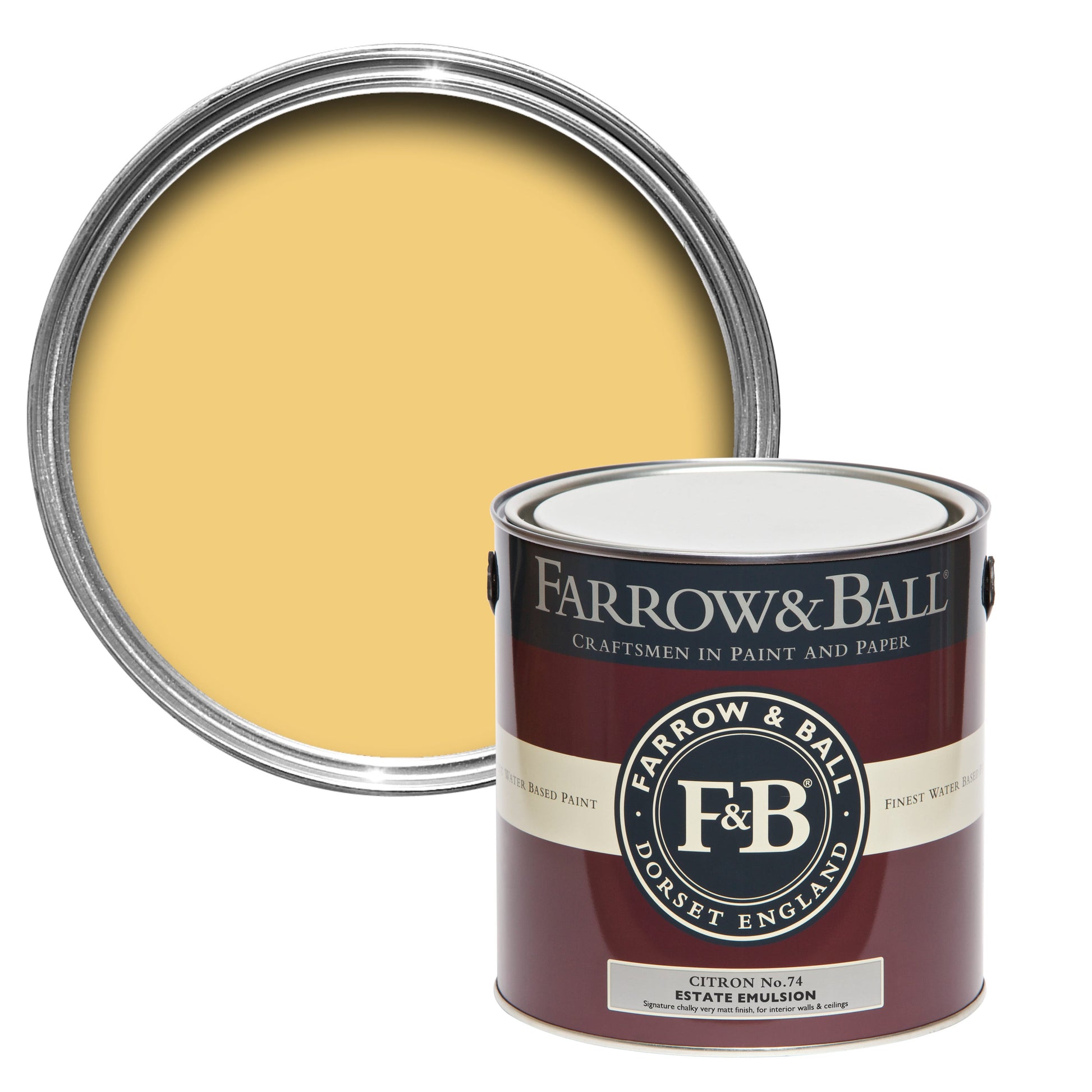 Farrow & Ball Citron No. 74 - Modern Eggshell 750ml