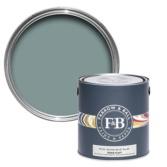Farrow & Ball Oval Room Blue No. 85 - Dead Flat 2.5L