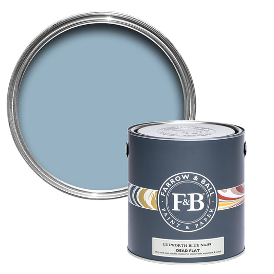 Farrow & Ball Lulworth Blue No. 89 - Dead Flat 750ml