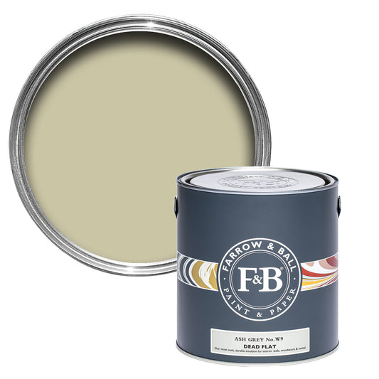 Farrow & Ball Ash Grey No. W9 - Dead Flat 750ml