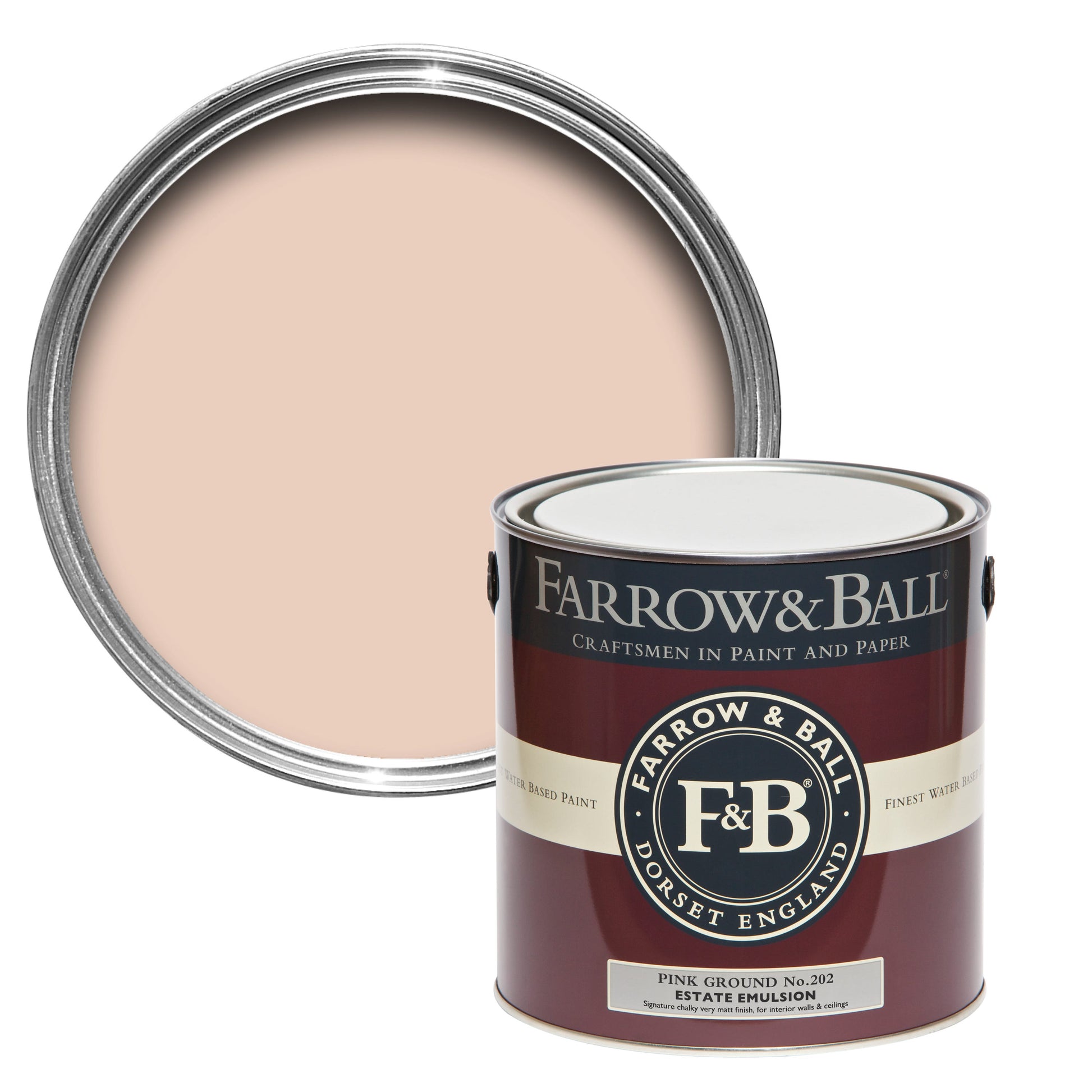 Farrow & Ball Pink Ground No. 202 - Limewash 5L