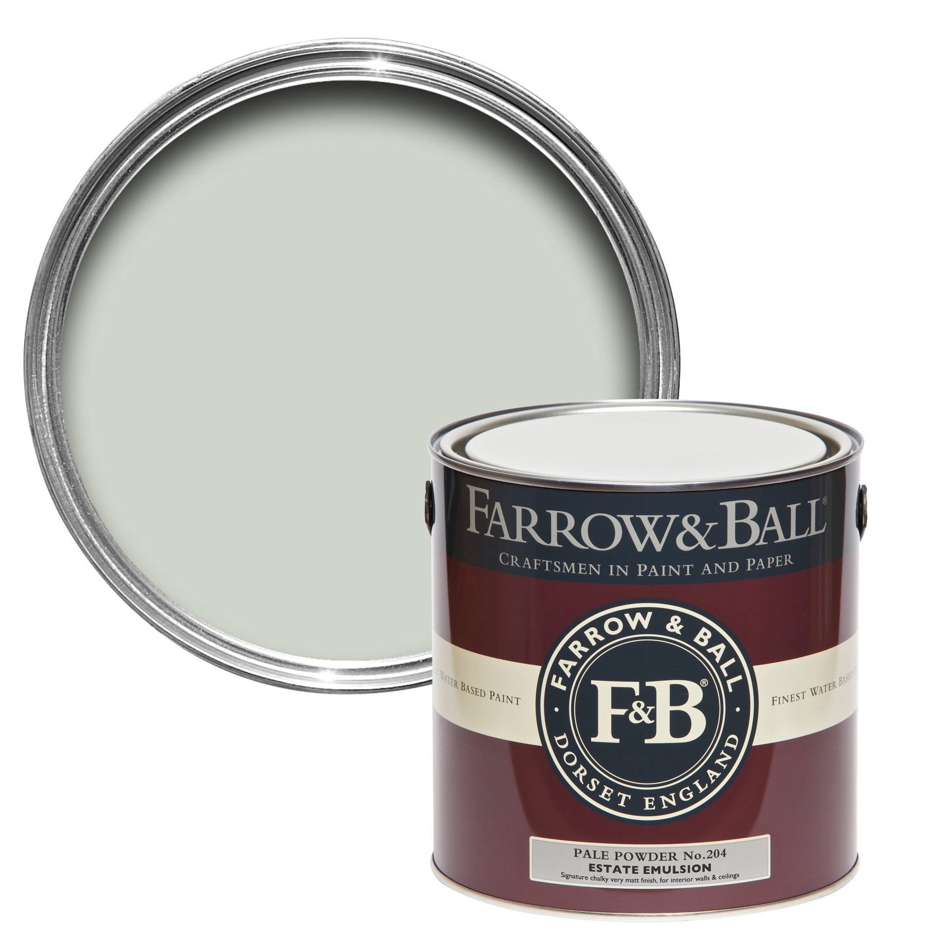 Farrow & Ball Pale Powder No. 204 - Full Gloss 2.5L