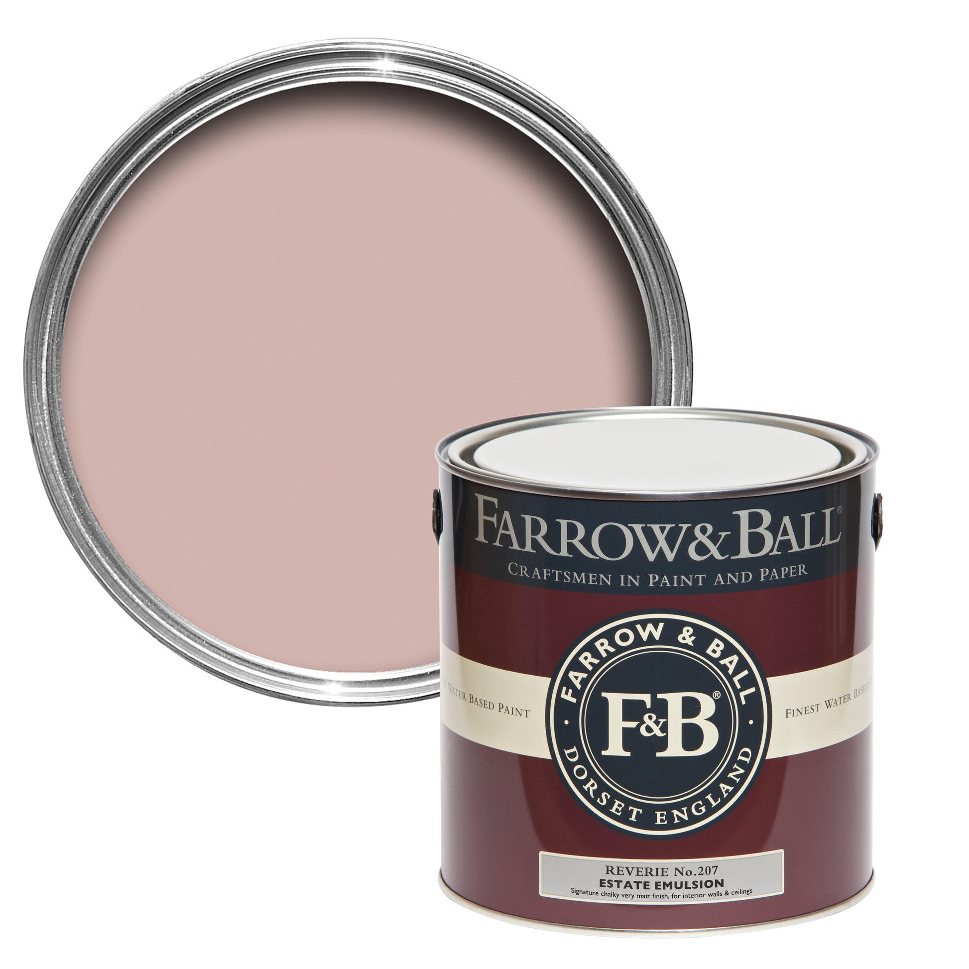Farrow & Ball Pink Drab No. 207 - Limewash 5L