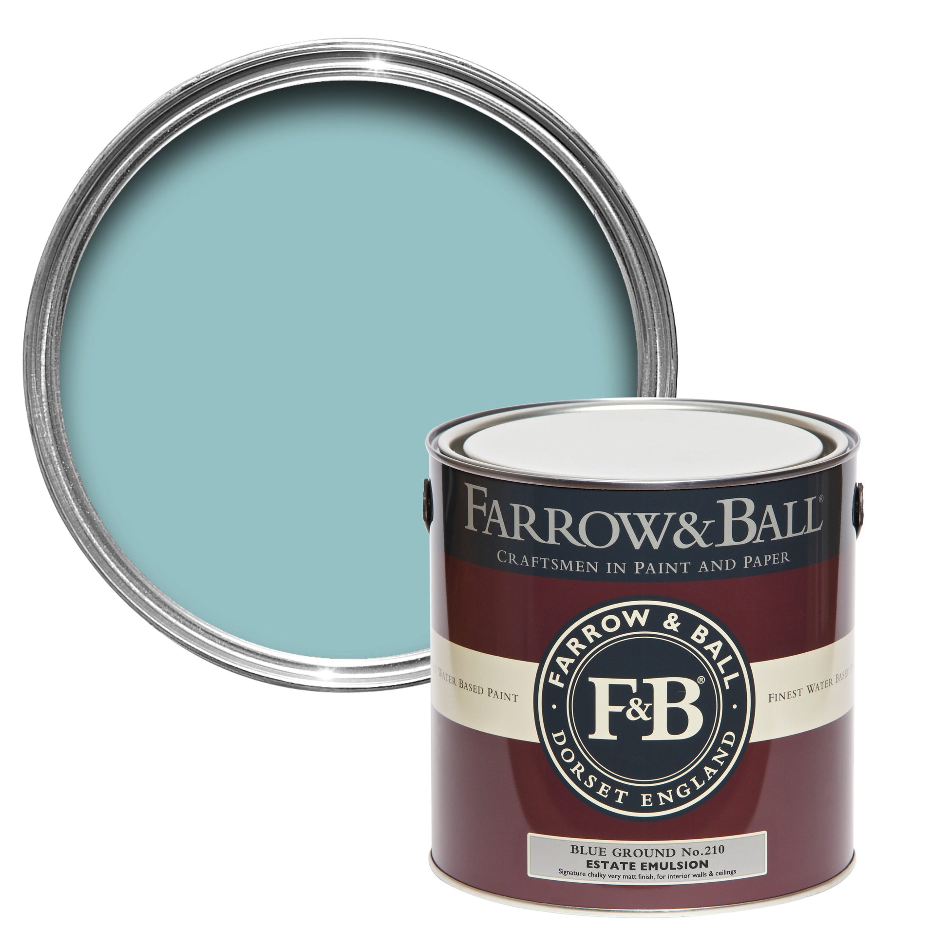 Farrow & Ball Blue Ground No. 210 - Full Gloss 750ml