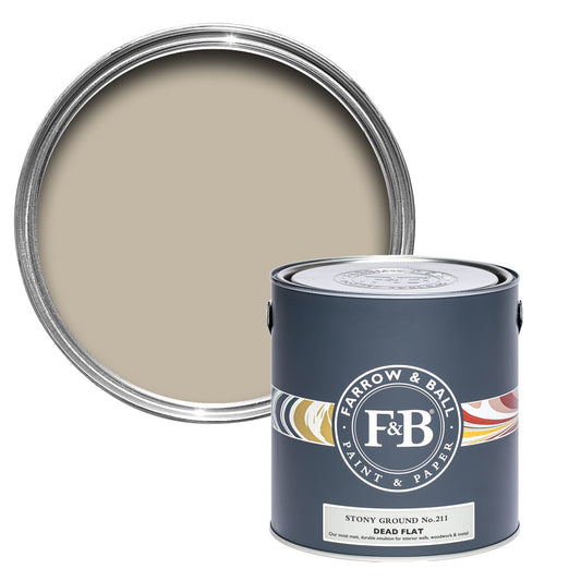 Farrow & Ball Stony Ground No. 211 - Dead Flat 750ml