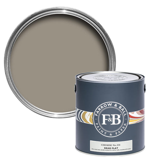 Farrow & Ball Chemise No. 216 - Dead Flat 2.5L