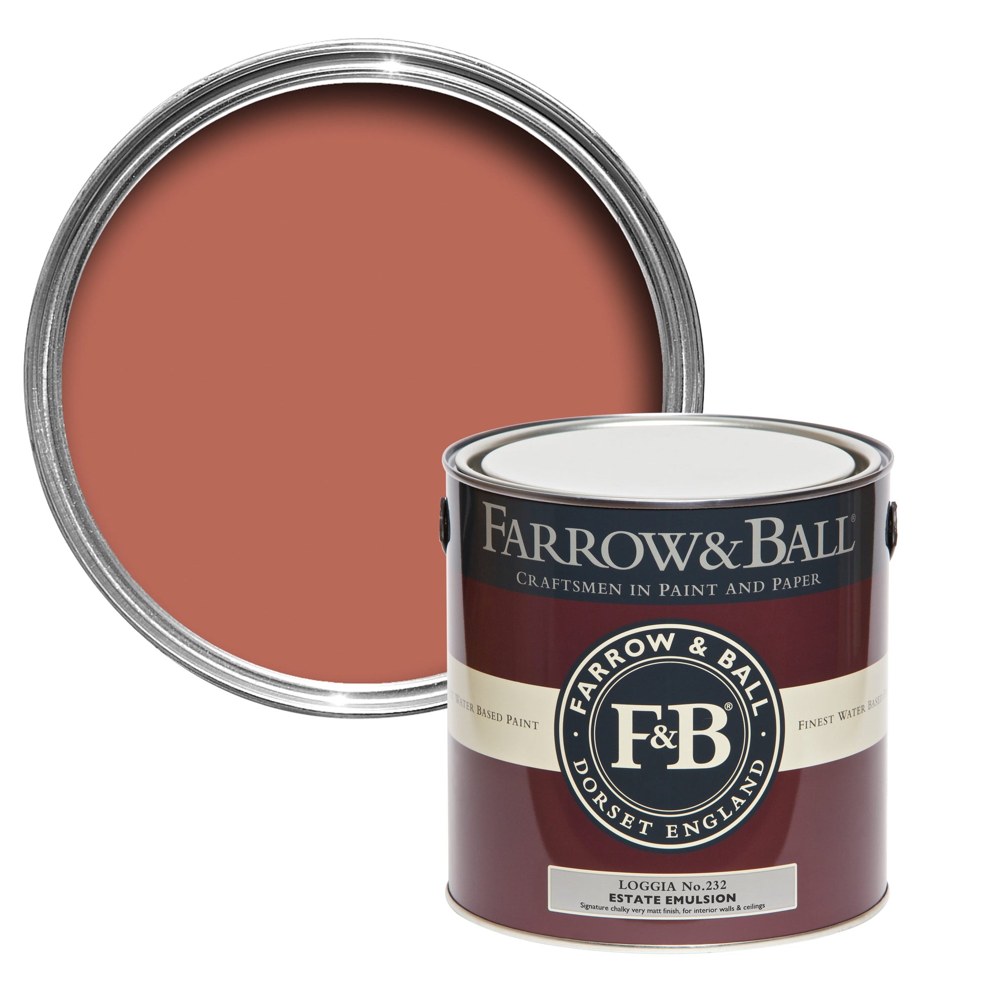 Farrow & Ball Loggia No. 232 - Modern Eggshell 2.5L