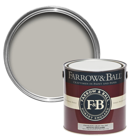 Farrow & Ball Pavilion Gray No. 242 - Modern Emulsion 5L