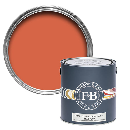Farrow & Ball Charlotte's Locks No. 268 - Dead Flat 750ml