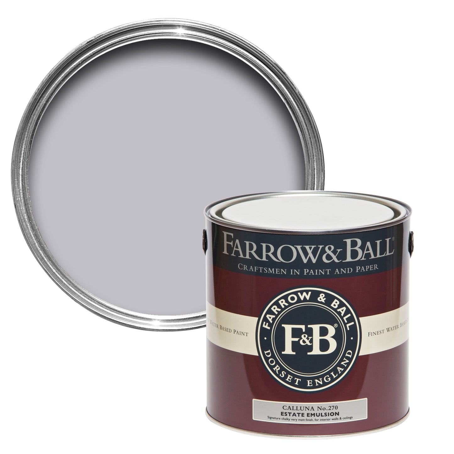 Farrow & Ball Calluna No. 270 - Casein Distemper 2.5L