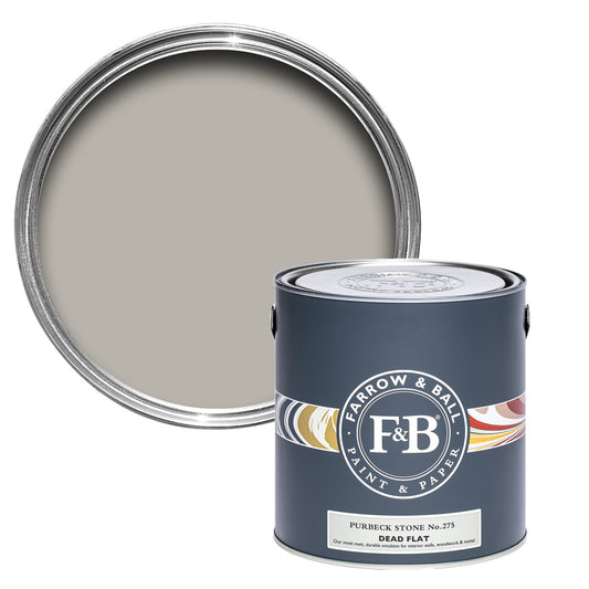 Farrow & Ball Purbeck Stone No. 275 - Dead Flat 2.5L