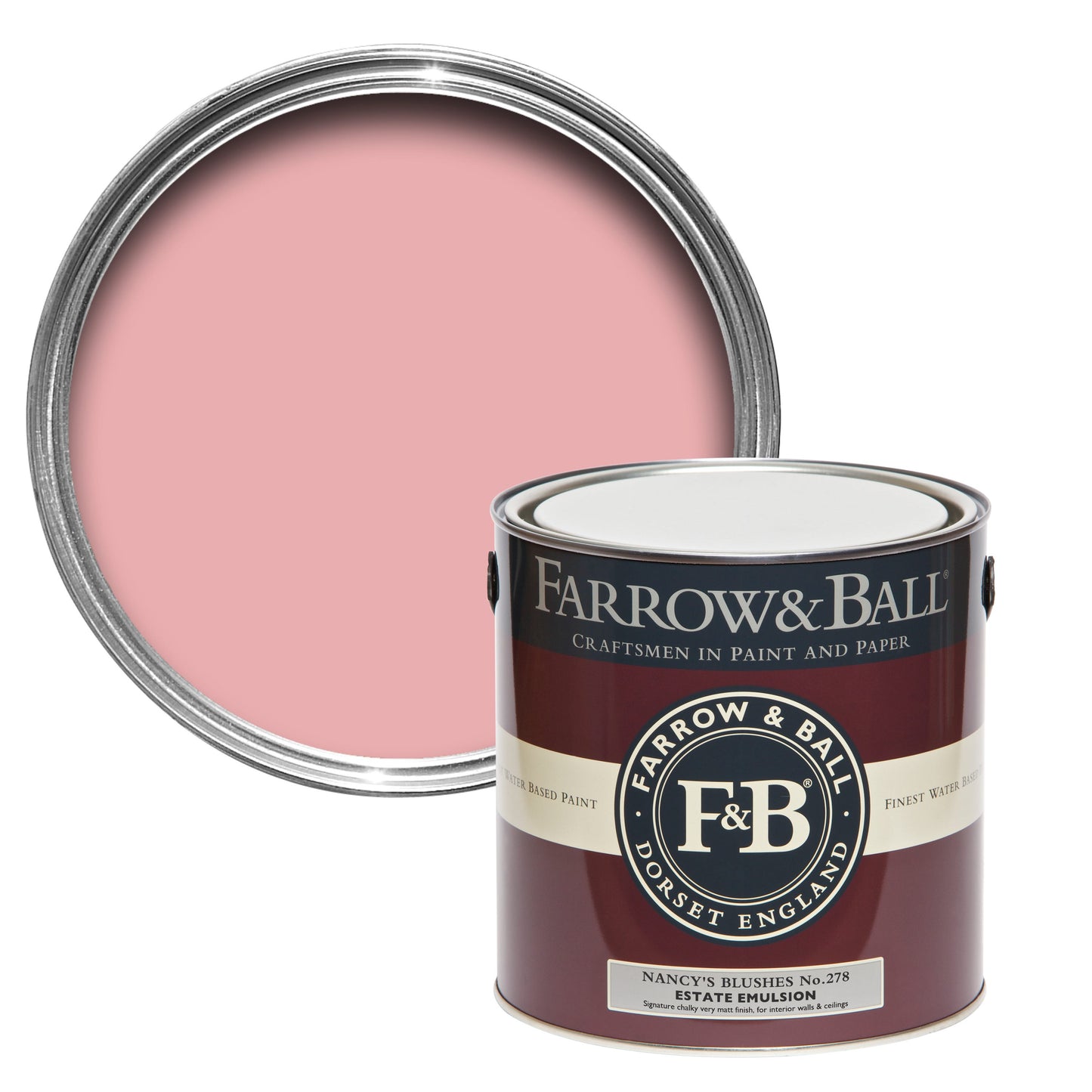 Farrow & Ball Nancy's Blushes No. 278 - Modern Eggshell 750ml