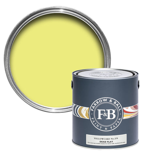Farrow & Ball Yellowcake No. 279 - Dead Flat 750ml