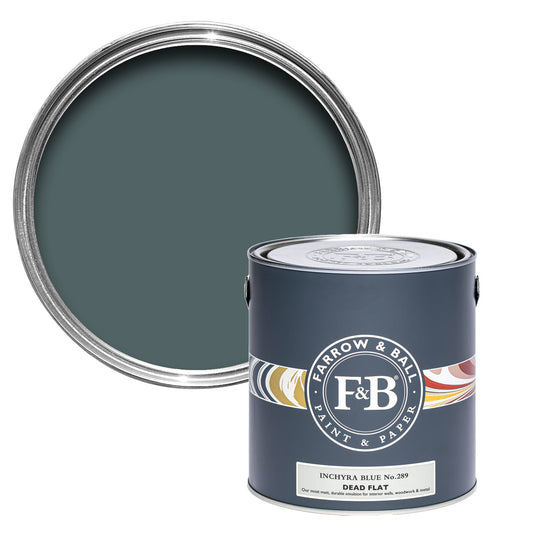 Farrow & Ball Inchyra Blue No. 289 - Dead Flat 2.5L