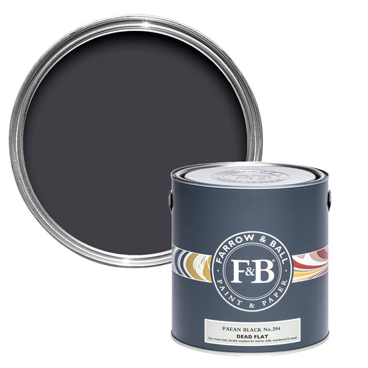 Farrow & Ball Paean Black No. 294 - Dead Flat 750ml