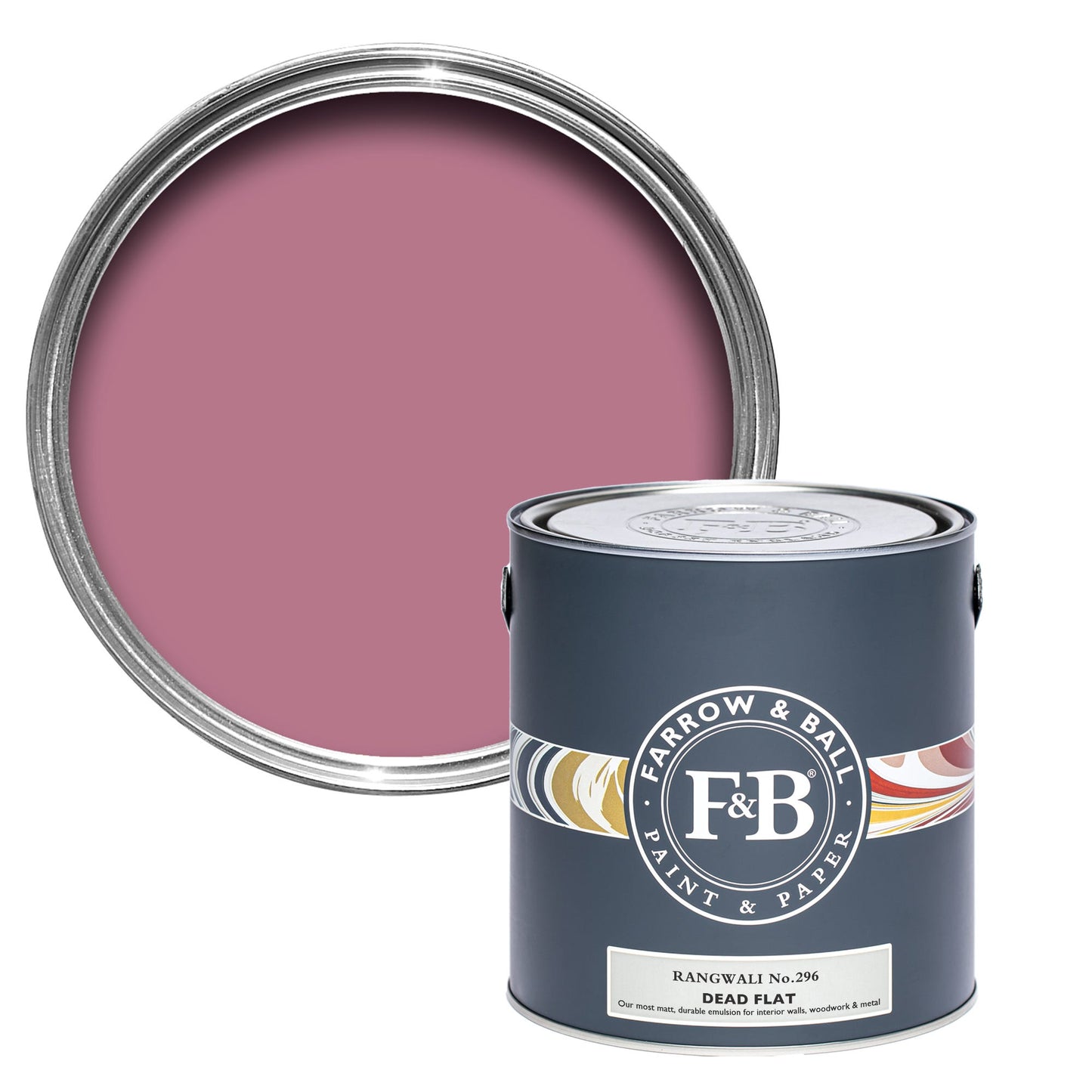 Farrow & Ball Rangwali No. 296 - Dead Flat 750ml