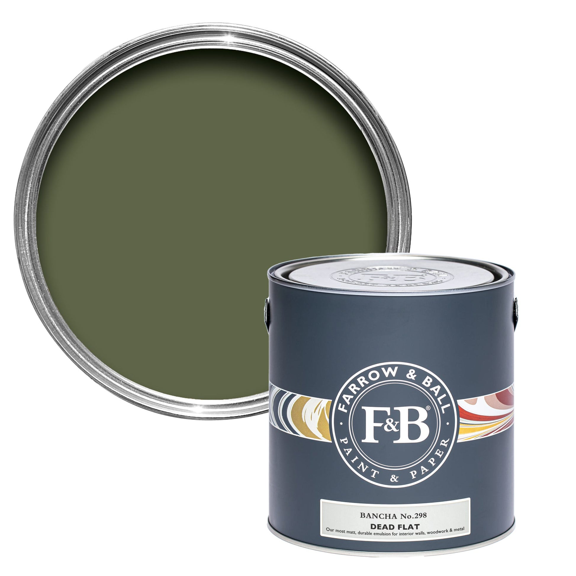 Farrow & Ball Bancha No. 298 - Dead Flat 750ml