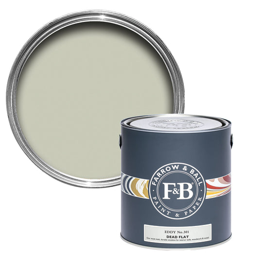 Farrow & Ball Eddy No. 301 - Dead Flat 2.5L