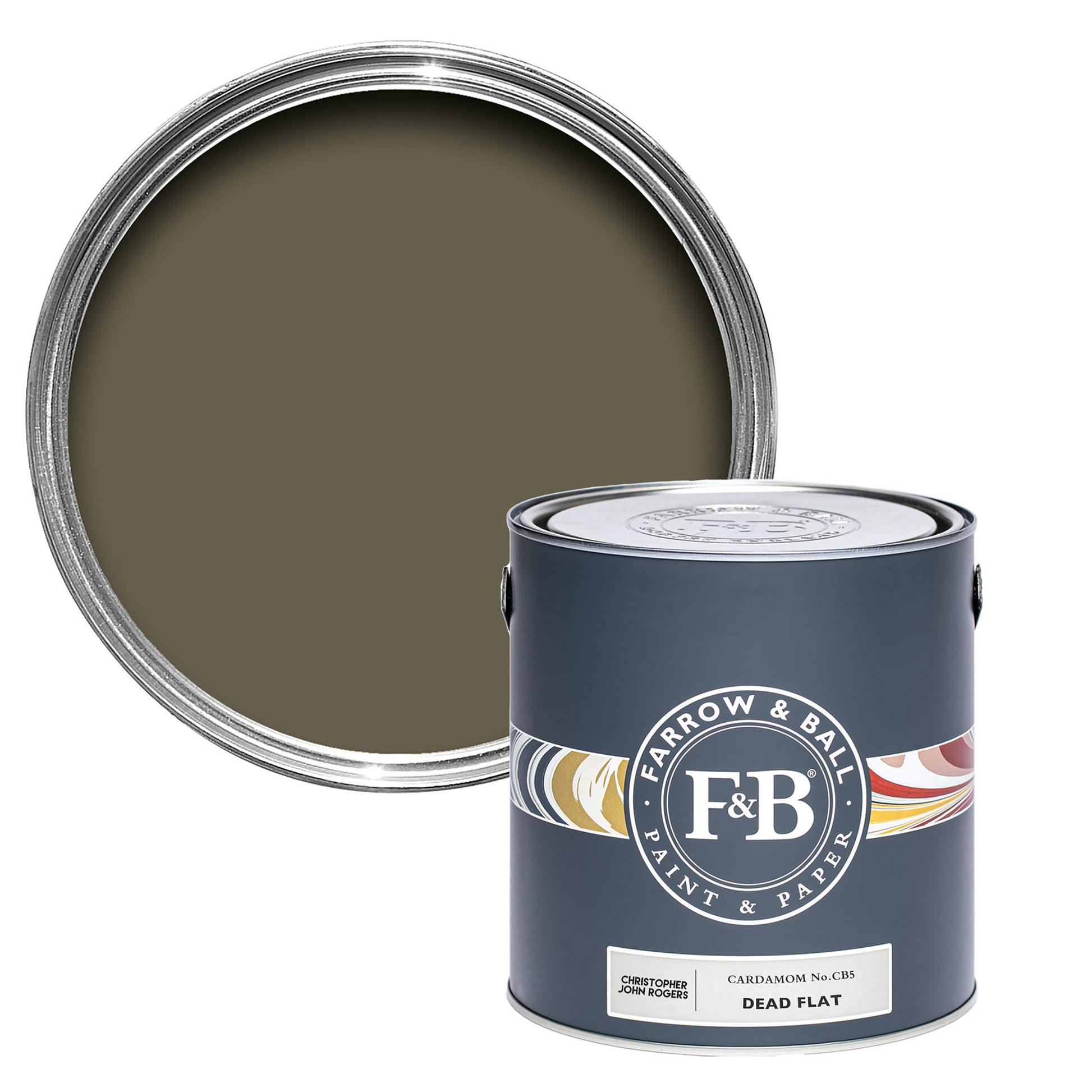Farrow & Ball Cardamom No. CB5 - Dead Flat 750ml
