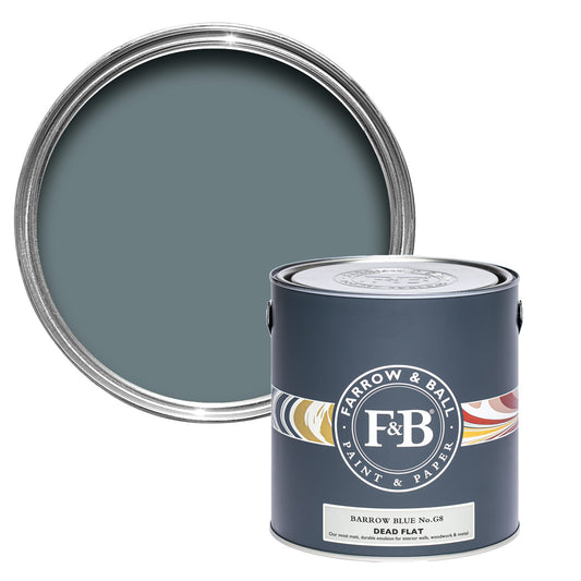 Farrow & Ball Barrow Blue No. G8 - Dead Flat 5L