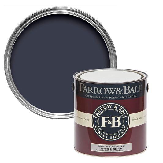 Farrow & Ball Titmouse Blue No. W24 - Flat Eggshell 2.5L