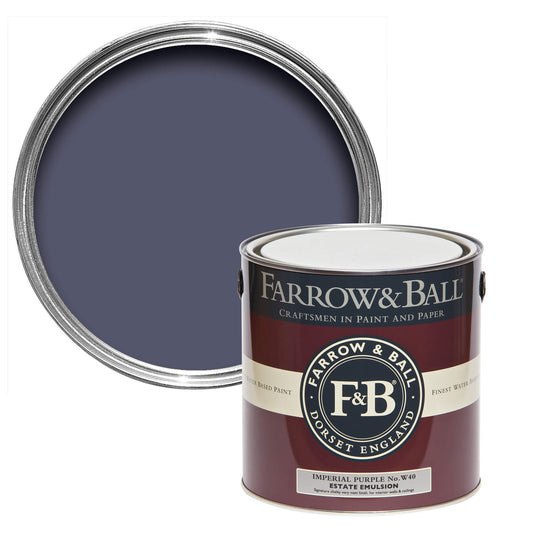 Farrow & Ball Imperial Purple No. W40 - Flat Eggshell 750ml