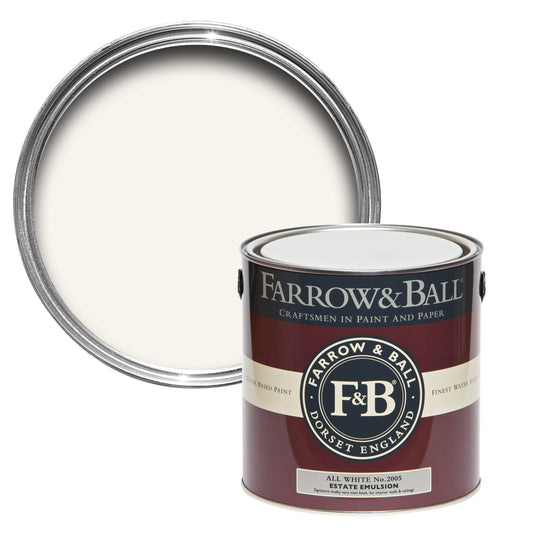 Farrow & Ball All White No. 2005 - Modern Eggshell 750ml