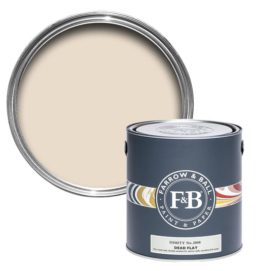 Farrow & Ball Dimity No. 2008 - Dead Flat 2.5L
