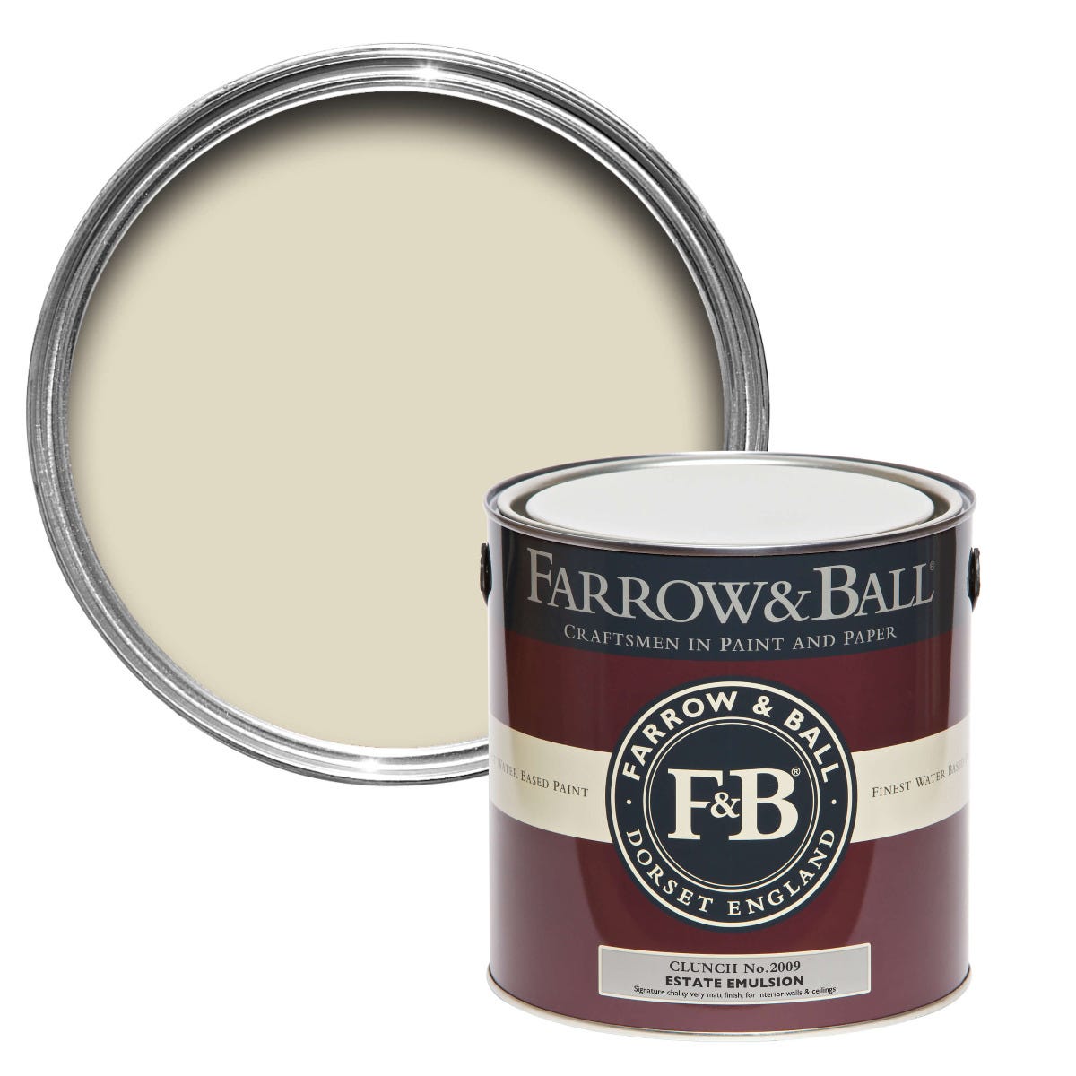 Farrow & Ball Clunch No. 2009 - Modern Eggshell 750ml