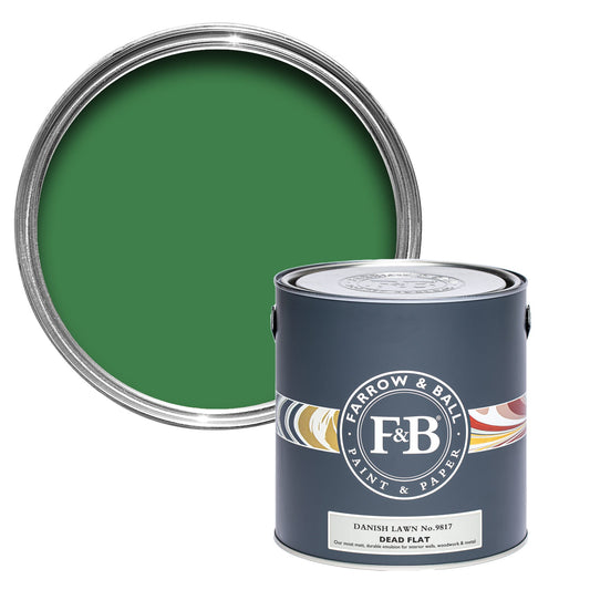 Farrow & Ball Danish Lawn No. 9817 - Dead Flat 750ml