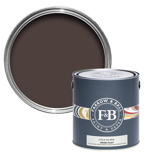 Farrow & Ball Cola No. 9918 - Dead Flat 2.5L