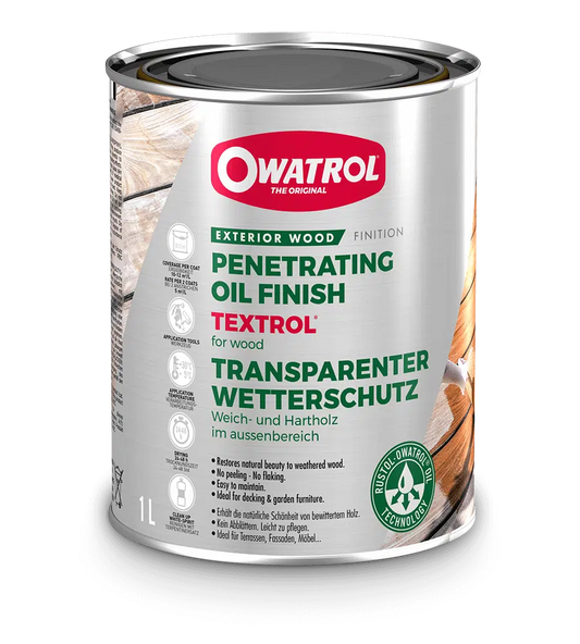 Bespoke Decor Owatrol Textrol Wood Oil 2.5L Clear paint