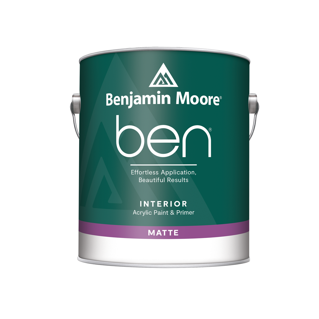 Benjamin Moore Ben® Interior Paint - Matte Paint