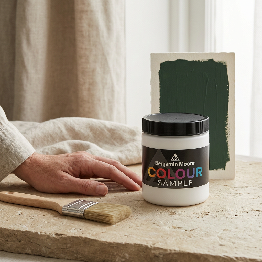 Benjamin Moore sample pot