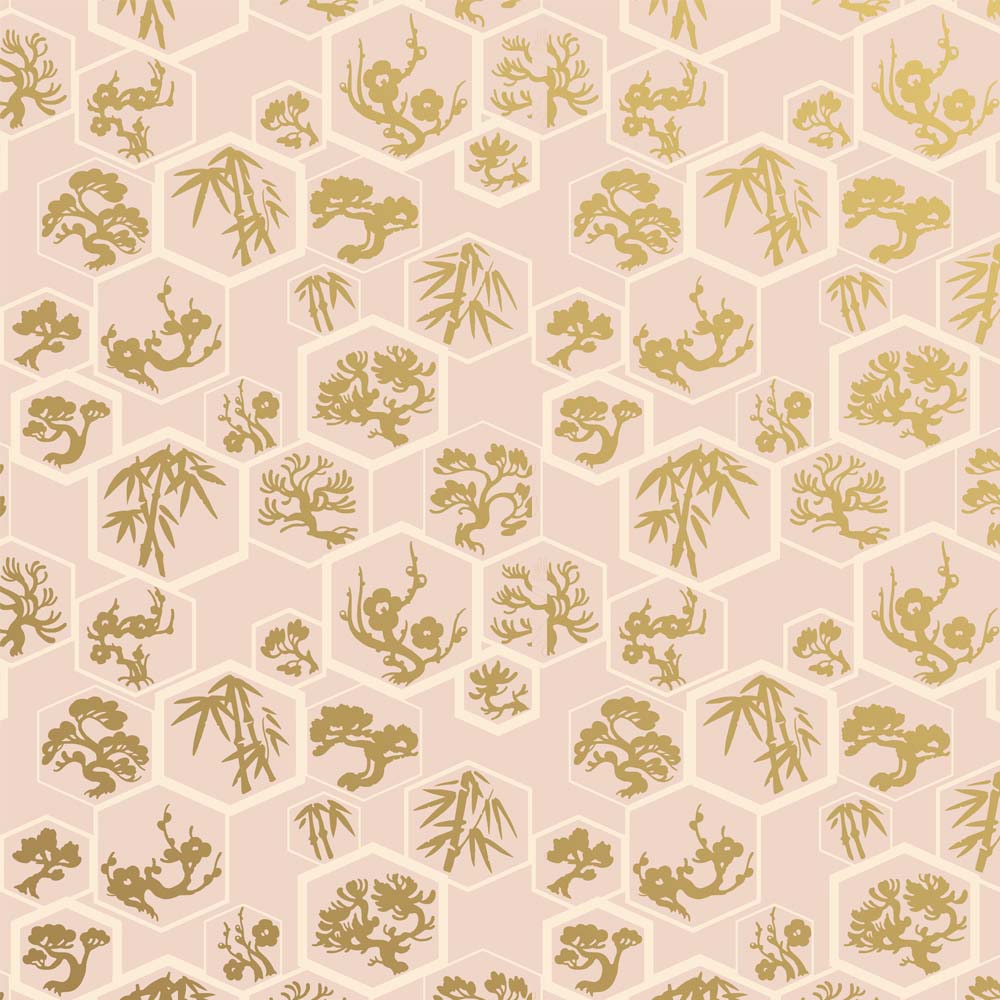 Farrow & Ball Shouchikubai - Wallpaper 210 x 270 mm