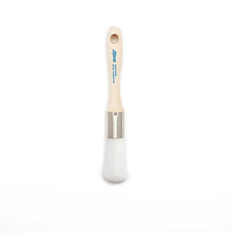 Bespoke Decor NI 1 Inch Round Paint Brush - Zibra paint