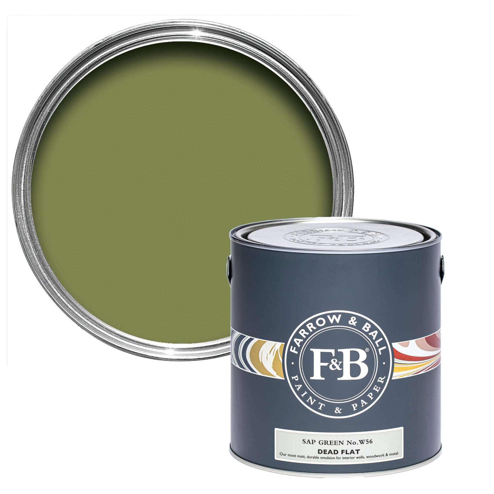 Bespoke Decor 750ml Dead Flat Sap Green No.W56 paint