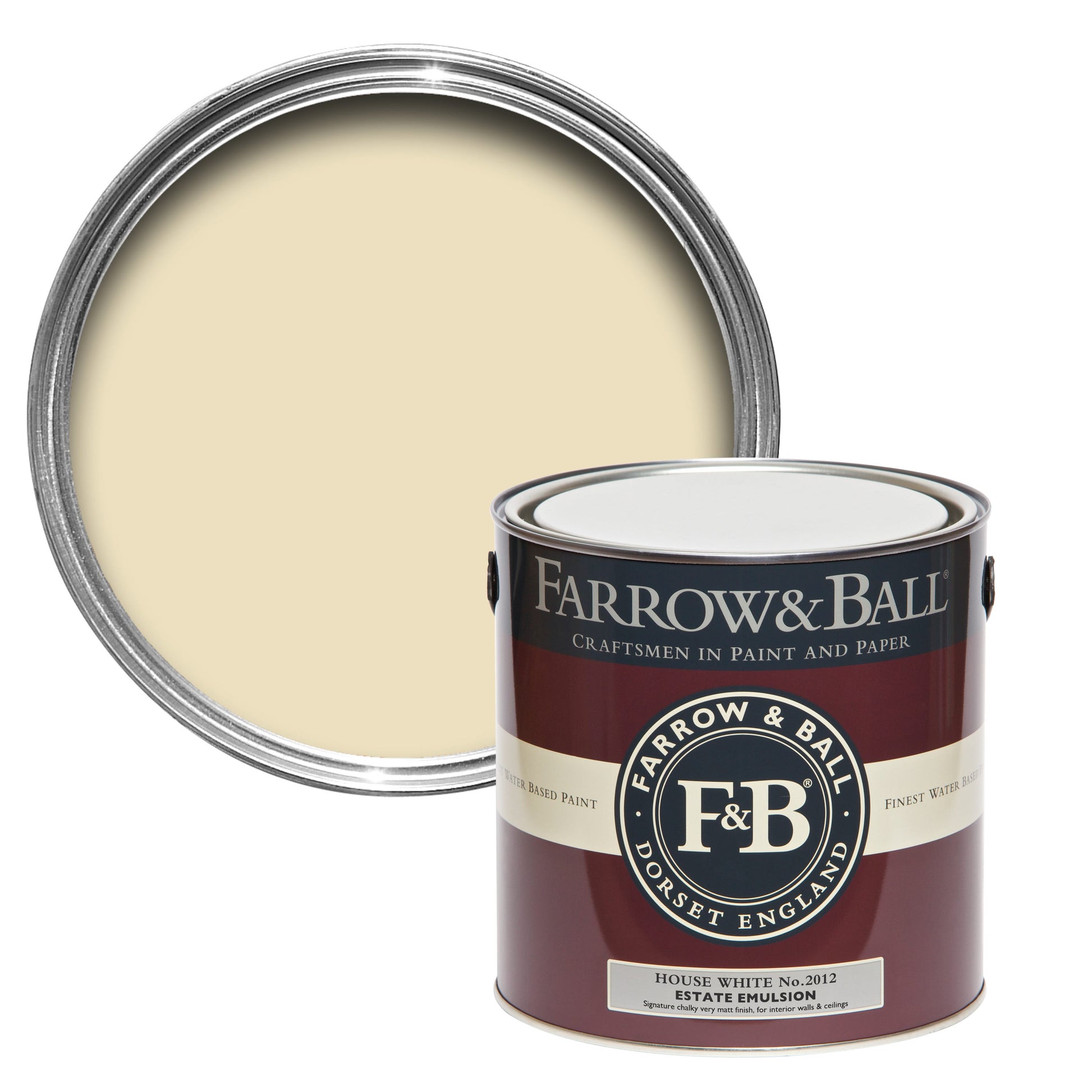 Bespoke Decor 5L Estate Eggshell House White No.2012 paint