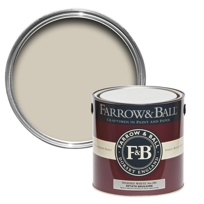 Farrow & Ball Shaded White 201 paint