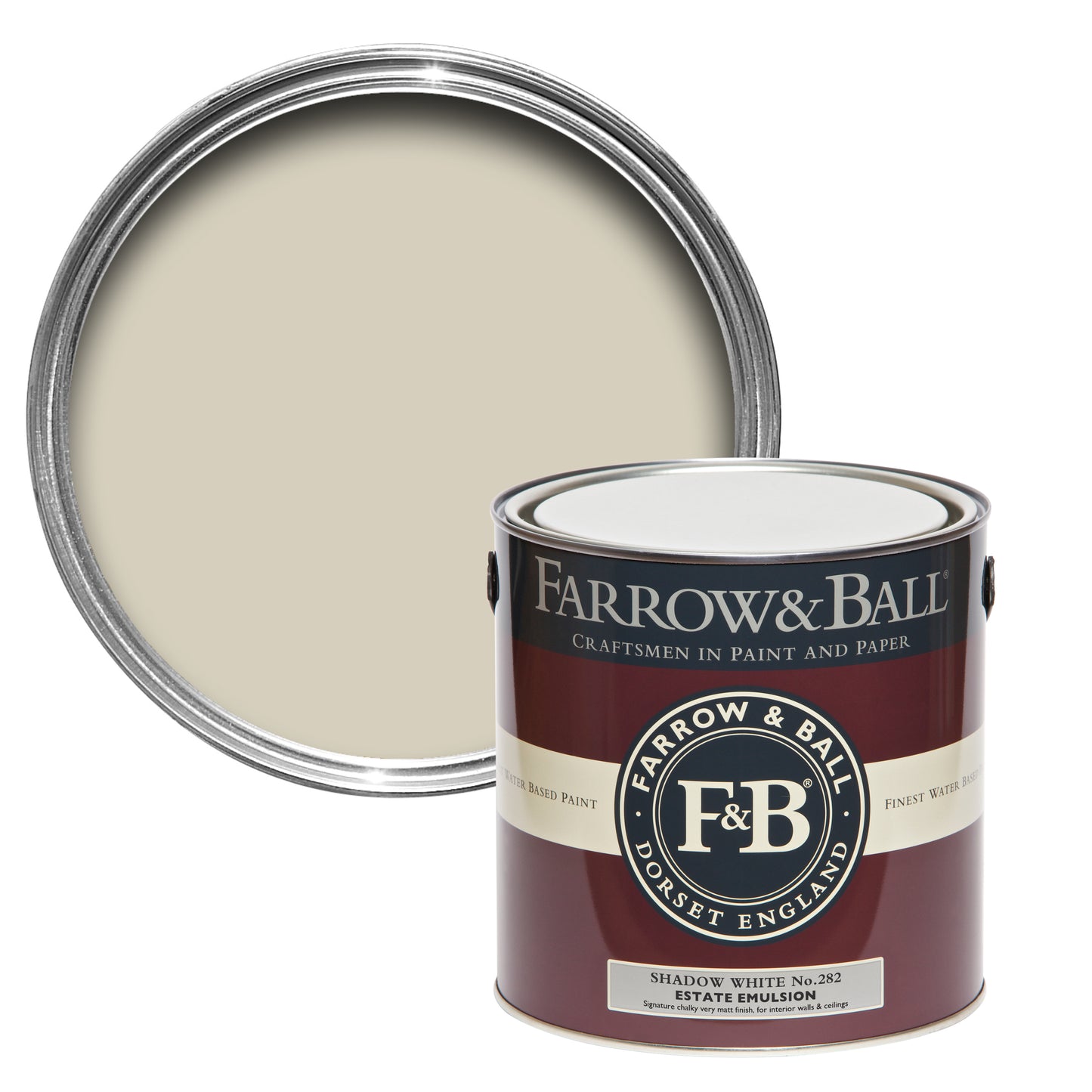 Farrow & Ball Shadow White 201 paint